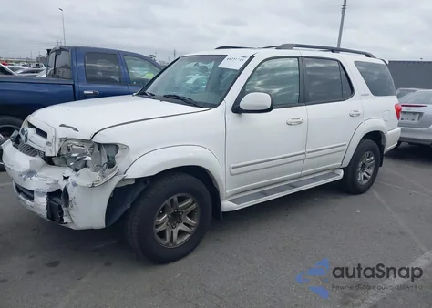 2005 Toyota Sequoia Limited V8 from USA, damaged, VIN 5TDZT38A25S252480